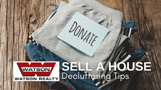 Decluttering - Sell a Home - Watson Realty