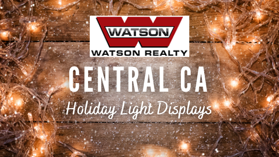 Holiday Light Displays - Central CA - Watson Realty