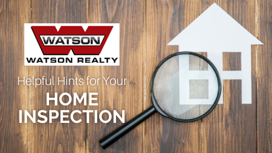 Home Inspection Tips - Home Sellers - Watson Realty
