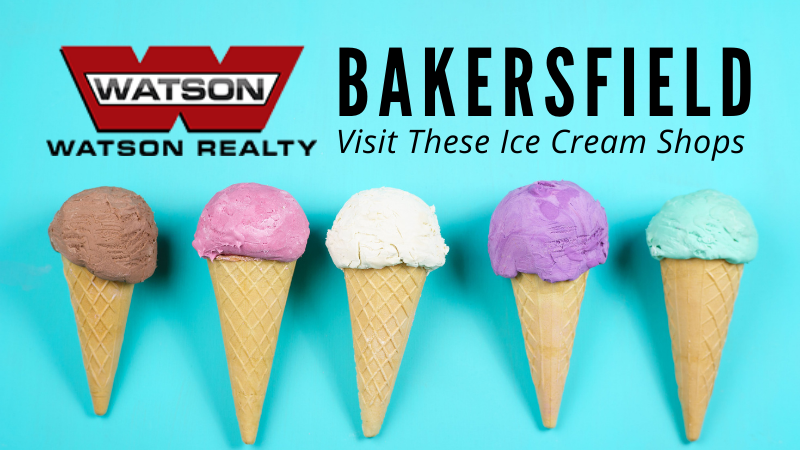 Ice Cream Shops - Central CA - Watson Realty