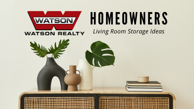 Living Room Storage - Homeowners - Watson Realty